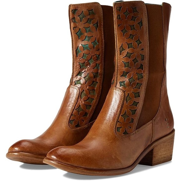 Roan by Bed Stu Malaysia Leather Cutout Boots - Picture 4 of 9